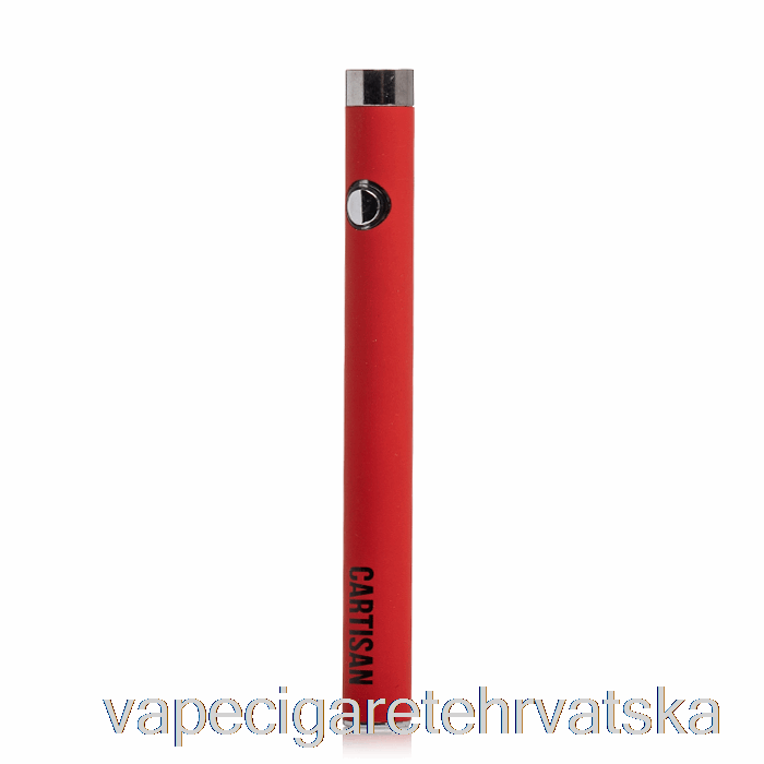 Vape Hrvatska Cartisan Slim Button 280 510 Baterija Red